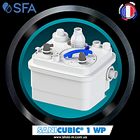 SANICUBIC 1 WP каналізаційна насосна станція з різальним механізмом SFA