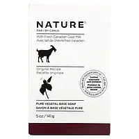 Nature by Canus, Fresh Goat Milk, мыло, оригинальное, 141 г (5 унций) в Украине