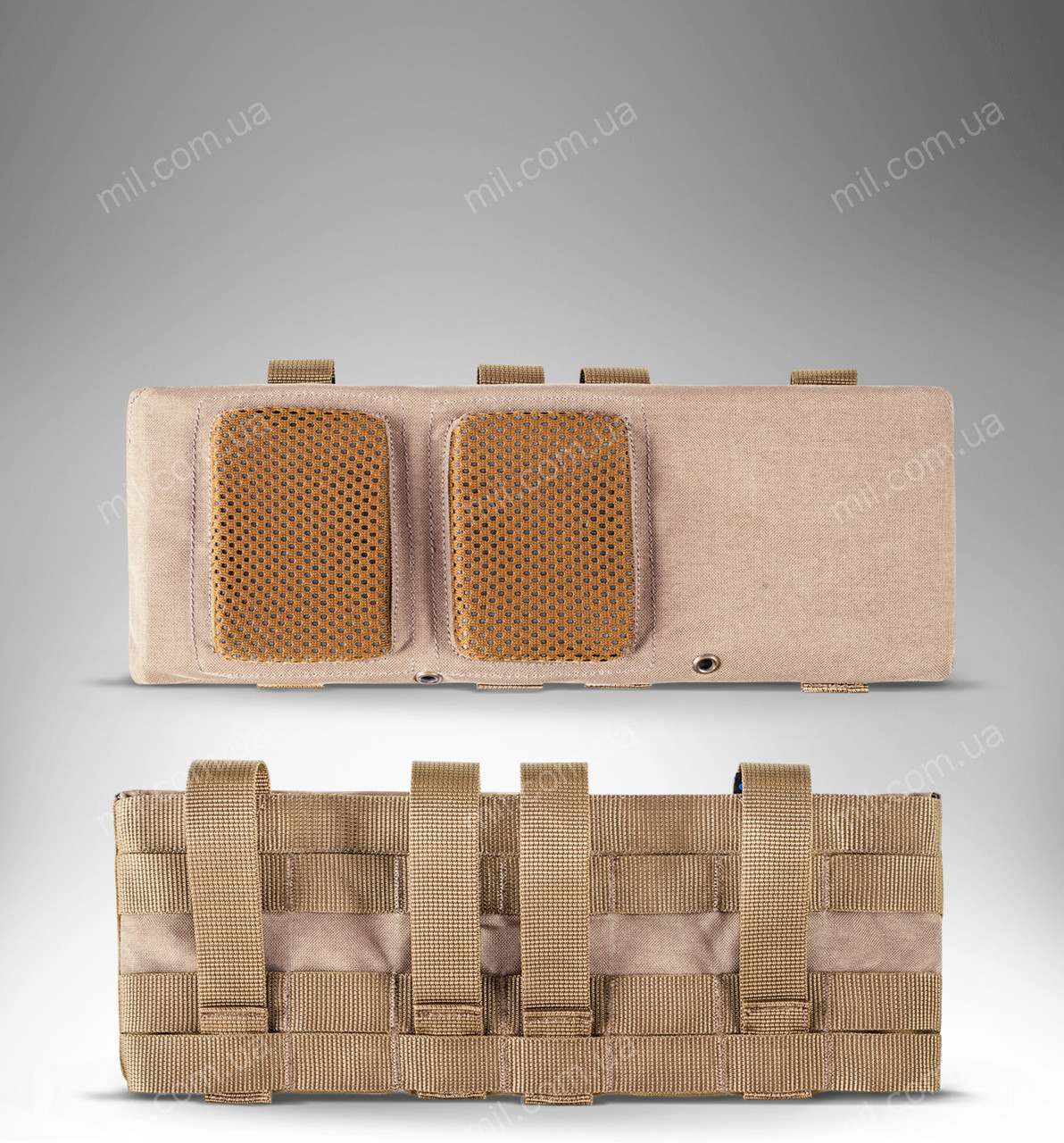 Підсумки під балістичні пакети на скелетні камербанди U-WIN PRO Cordura 1000D (tan)