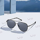 Окуляри Xiaomi MiJia Aviator Nylon Polarized Sunglasses сонцезахисні Чорний (MSG03GL BHR7440CN), фото 3