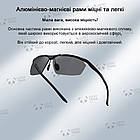 Окуляри Xiaomi MiJia Sports Polarized Sunglasses сонцезахисні спортивні велоокуляри Чорний (MSG07GL BHR7403CN), фото 7