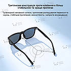 Окуляри Xiaomi MiJia Square Frame Polarized Sunglasses сонцезахисні Чорний (MSG06GL BHR7441CN), фото 6