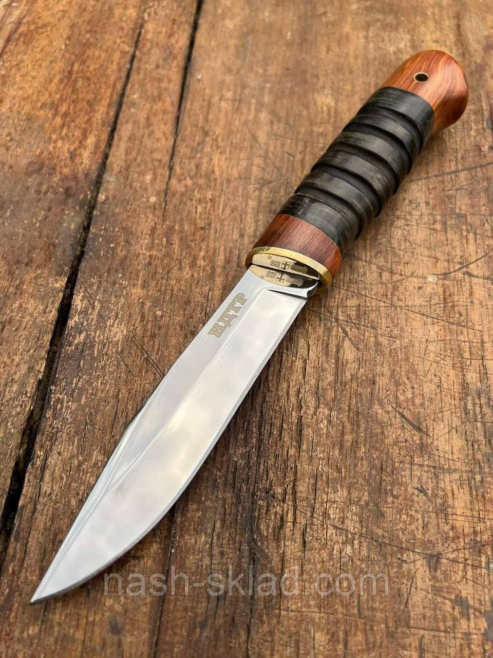 Ніж для важких робіт Мужик, шкіряні піхви в комплекті