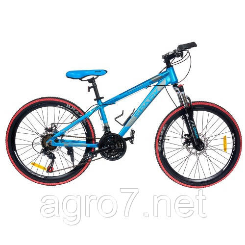 Велосипед SPARK TRACKER JUNIOR (колеса - 24", алюмінієва рама - 13")
