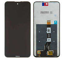 Дисплей Nokia X10, X20 Dual Sim с сенсором, черный
