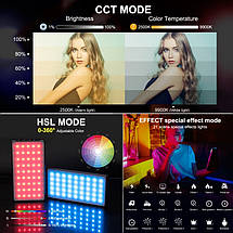 Накамерне світло Puluz PU633 RGB, фото 6