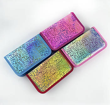 Пенал-книжка для шкільного приладдя на 2 змійки з малюнком Літер