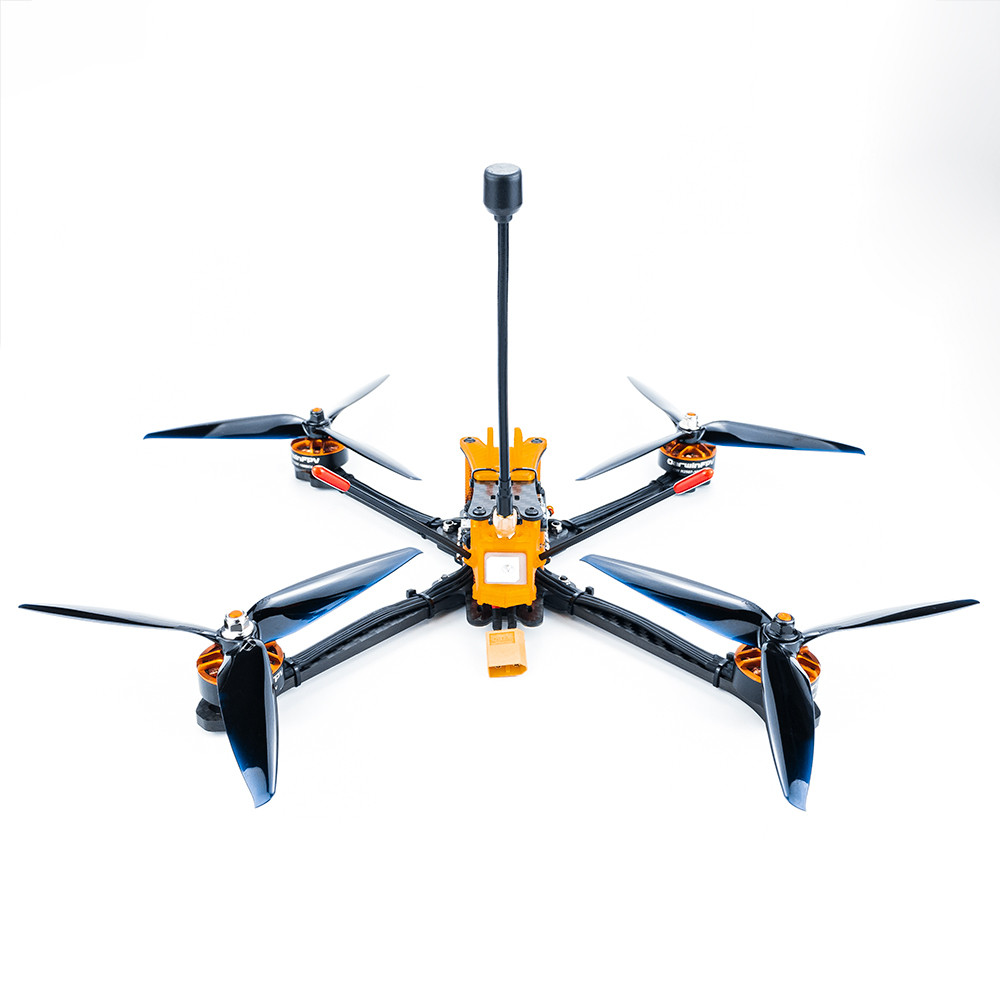 Квадрокоптер з камерою Darwin129 7" Long Range BNF ELRS 2.4G Nano RX Дрон / коптер 7-дюймовий, фото 1