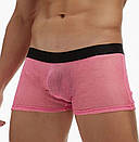 Чоловічі боксери Ciokicx прозорі рожеві з люрексом, фото 3