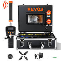 VEVOR труба камера инспекции камера канализации 1000TVL эндоскоп 30м промышленность 16GB SD карта 512 Гц