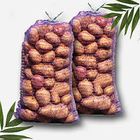Овощная сетка для картофеля лука моркови размер 40х60 до 20кг 17 грамм фиолетовая 100 шт/уп.
