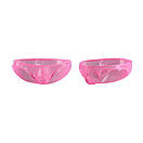 Прозорі сліпи з люрексом Ciokicx рожевого кольору, фото 4