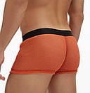 Боксери для чоловіків Ciokicx помаранчевого кольору з люрексом, фото 2