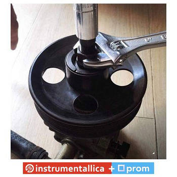 Набір інструментів для зняття та встановлення шківів 12 предметів у кейсі RF-912G12A RockForce