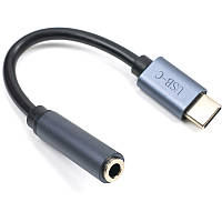 Адаптер Cabletime USB Type-C (M) - AUX 3.5мм (F) CA913725