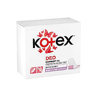 Прокладки ежедневные гигиенические Kotex Deo Normal Plus 56 шт