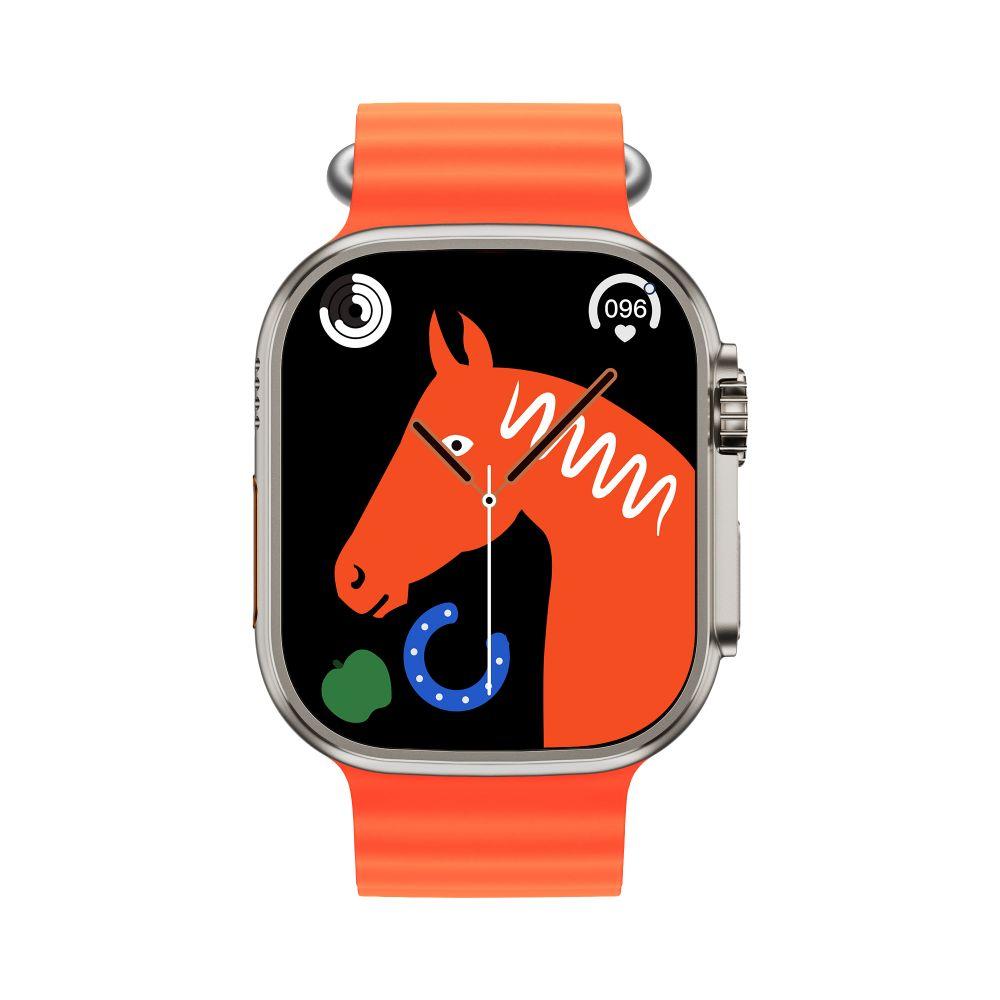 Умные смарт часы XO M8 Pro Цвет Оранжевый - фото 2 - id-p1895488625