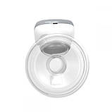 Електричний портативний молоковідсмоктувач для грудного годування з функцією вільні руки "Shelly" Babyono Сірий, фото 3