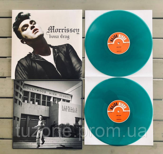 Morrissey Bona Drag Teal Vinyl Limited