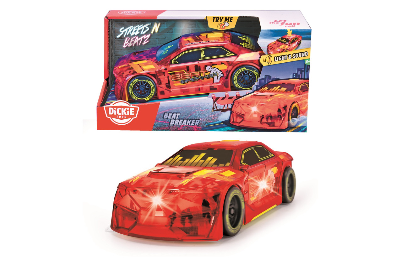 Машинка Dickie Toys Швидкісний біт зі звуковими та світловими ефектами 20см (3763010)