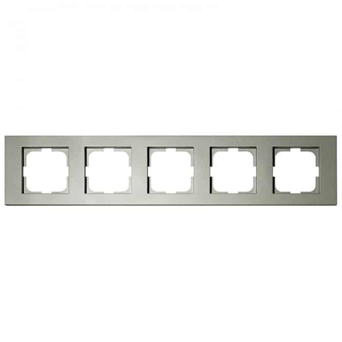 Рамка 5-на GRANO антрацит OVIVO 400-130000-250