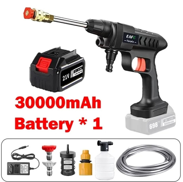 Мінімийка акумуляторна EAFC 21v 1 батарея 30000 mAh