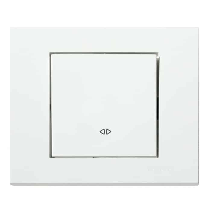 Вимикач реверсивний білий GRANO OVIVO 400-010200-214