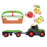 Фермерський трактор Dickie Toys АВС Фредді з фруктами зі звуковими та світловими ефектами 30 см (4115006), фото 5