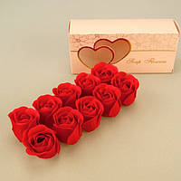 Подарочный набор Розы из мыла 10 бутонов | NaPokupajka