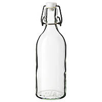 Бутылка с пробкой IKEA КОРКЕН прозрачное стекло, 0.5 л 203.224.72