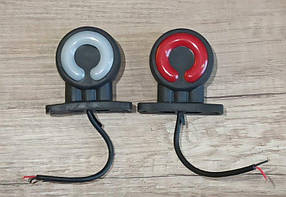 Ліхтар габаритний (ріжок) міні 12-24V (LED) неон