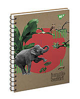 Тетрадь YES Jungle safari 120 листов клетка, 3 шт/уп.