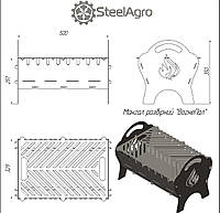 Мангал розбірний "ВогнеПал", фото 10