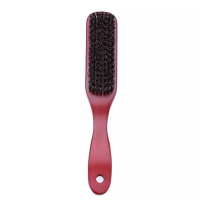 Щітка для фейдингу Hots Professional Wooden Fade Brush Red, 21,5 см (HP42019)