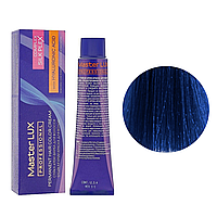 Крем-краска для волос Master LUX Professional №0.88 Микстон интенсивно-синий 60 мл (19259An)