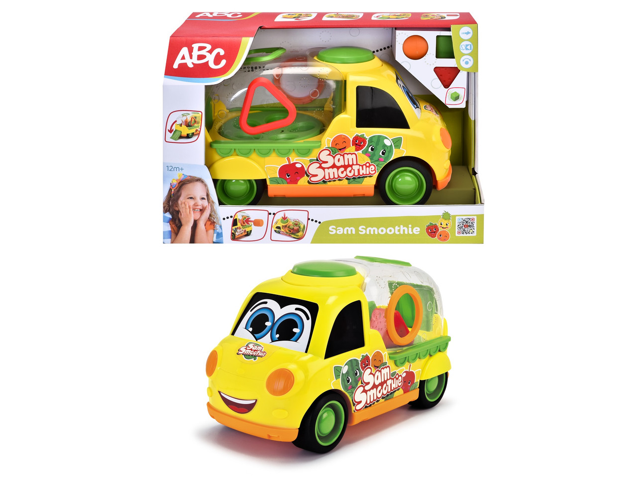 Машинка Dickie Toys АВС Фруктовий сортер 30 см (4115007)