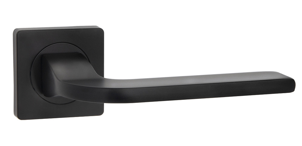 Ручка на розетці AJAX K.JK51.Spline JK чорний (Китай)