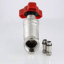 Клапан балансувальний Valtec DN 1" (ручний) для гідравлічної ув'язки VT.054.N.06, фото 5