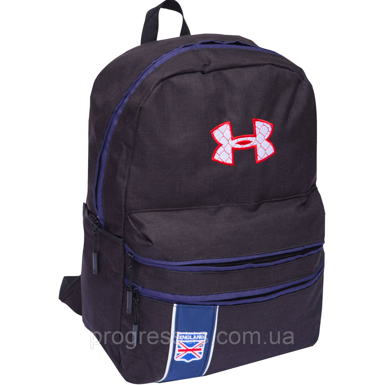 Рюкзак Under Armour для хлопчиків 44x31x20см чорний/ Шкільний рюкзак /Повсякденний рюкзак