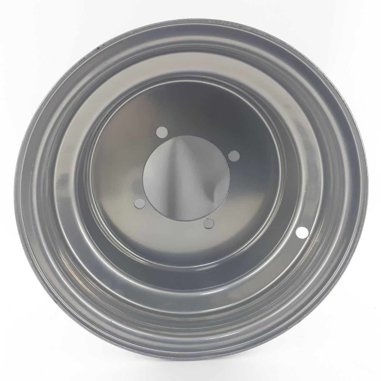 Диск колісний задній квадроцикл 150 200 250 300 кубів R10 4Х110  22х10х10  20х11х10 сірий, фото 1