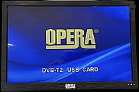 Портативный телевизор OPERA OP-1420 15.6" DVB T2, USB/SD/FM.