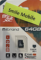 Mibrand microSDXC 64GB Class 10 UHS-1 (MICDXU1/64GB)