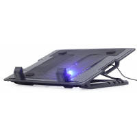 Підставка до ноутбука Gembird до 17\" , 1x150 mm fan, black (NBS-1F17T-01)