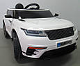 Дитячий акумуляторний автомобіль R-SPORT Cabrio F4 Білий, фото 6