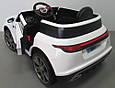 Дитячий акумуляторний автомобіль R-SPORT Cabrio F4 Білий, фото 7