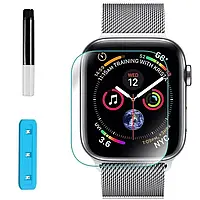 Защитное Стекло 3D с УФ/UV лампой для Apple Watch Series 7 45mm