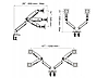 Кронштейн настільний для двох моніторів 22" 32" North Bayou F195A, фото 6