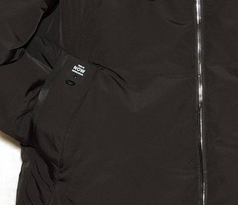 Парка зимова жіноча вище коліна з каптуром XL,2XL,3XL,4XL,5XL, фото 3