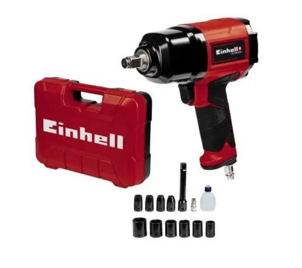 Гайковерт пневматичний ударний для автосервісу Einhell TC-PW 610, фото 1