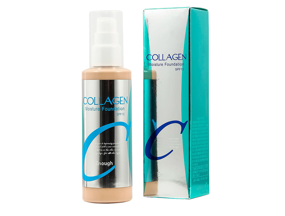 Зволожуючий тональний крем ENOUGH Collagen Moisture Foundation, 100 мл (#21)